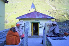 Indien, 2004, Begräbnisstätte von Shankaracharya, einem Meister des 10. Jahrhunderts, noch heute verehrt